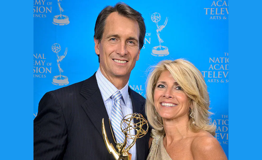How many years have Cris Collinsworth and Holly Bankemper been married?